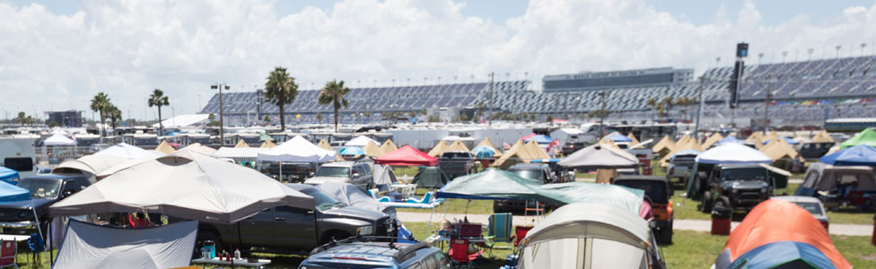 Camping at Daytona